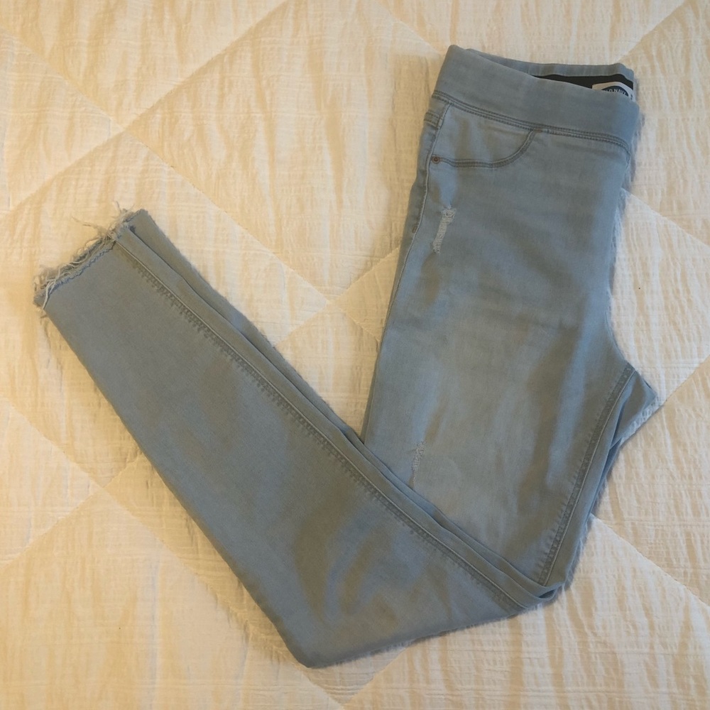 Old Navy Mid-Rise Rockstar Skinny Ankle Jeggings